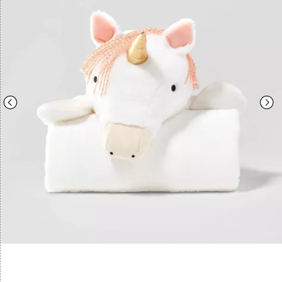 Pillowfort Other - Pillowfort Kids Unicorn Hooded Blanket